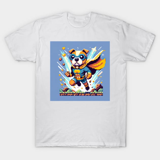 Super Hero Dog T-Shirt by unrealartwork